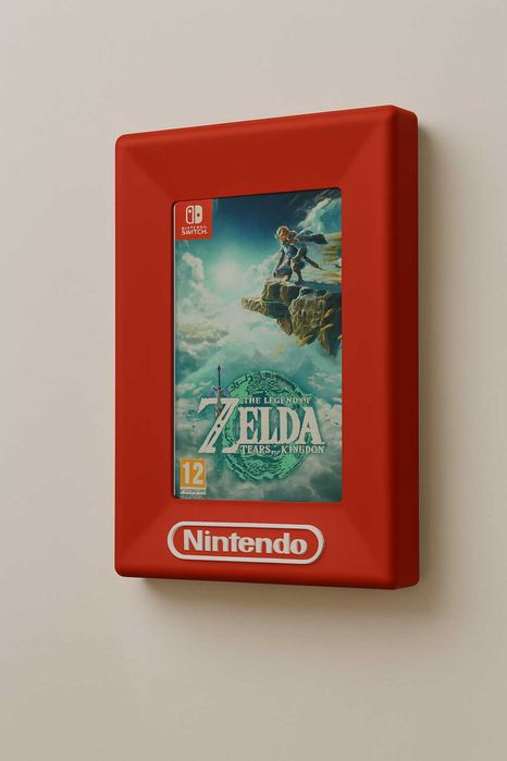 Moldura de parede para jogos Nintendo switch