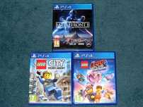 Gry na PS4 Lego Movie Videogame, Tajny Agent, Star Wars Battlefront II