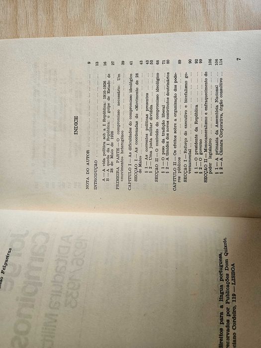 Livros oposição ao Estado Novo