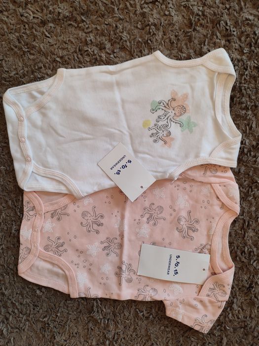 Rozmiar 62 zestaw 2 sztuki body 5.10.15 bawełna