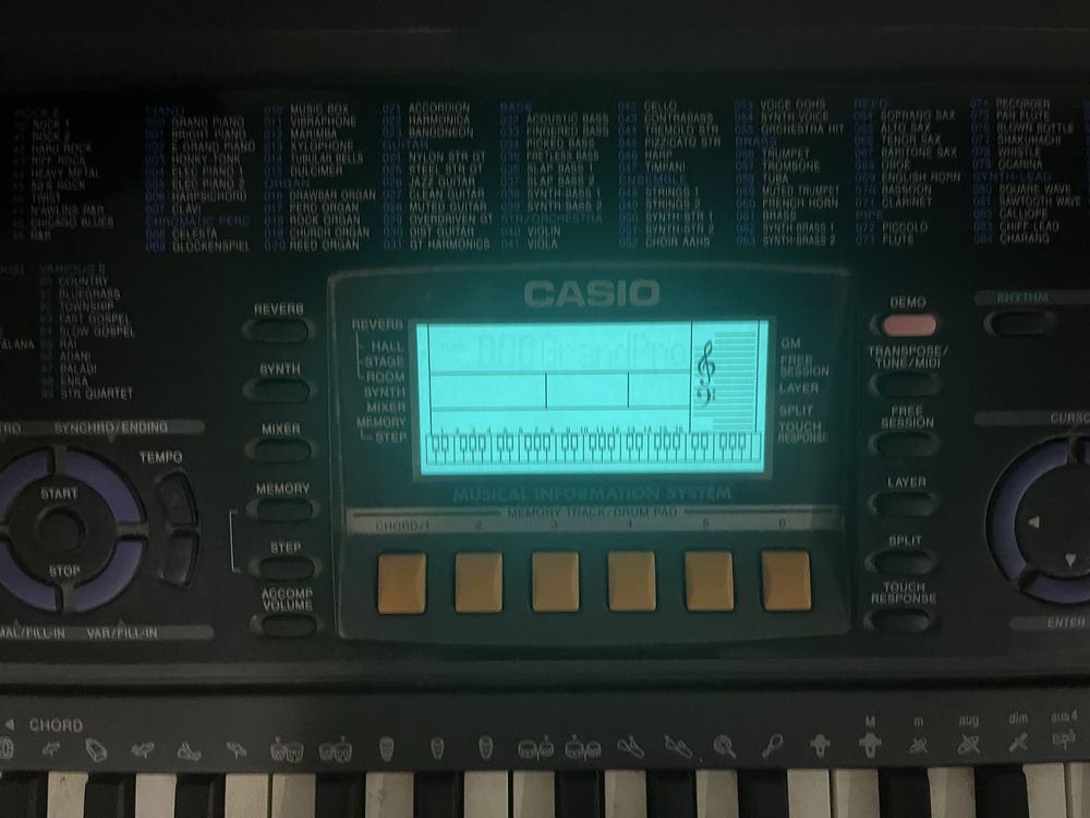 Keyboard Casio CTK-611