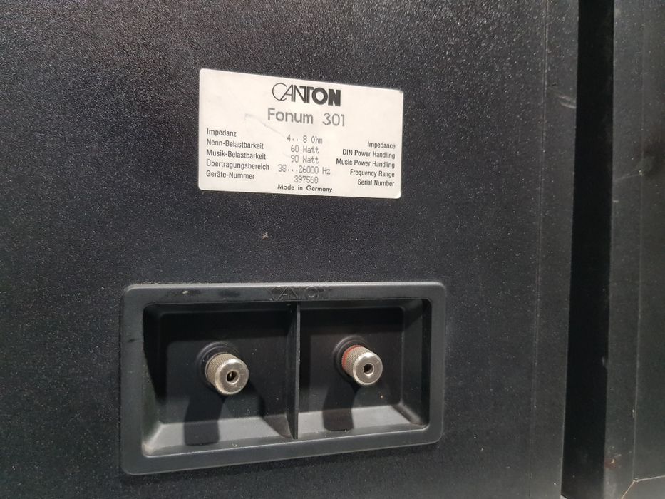 Акустика CANTON FONUM 301., +1 шт., потужність 60/90 Вт, б/у з Німеччи