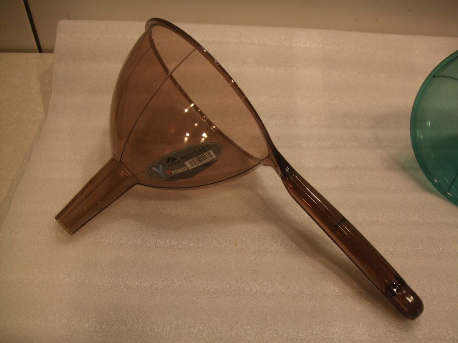 LEJEK plastikowy kuchenny DO SŁOIKÓW Transparentny Uchwyt 24x13x11cm