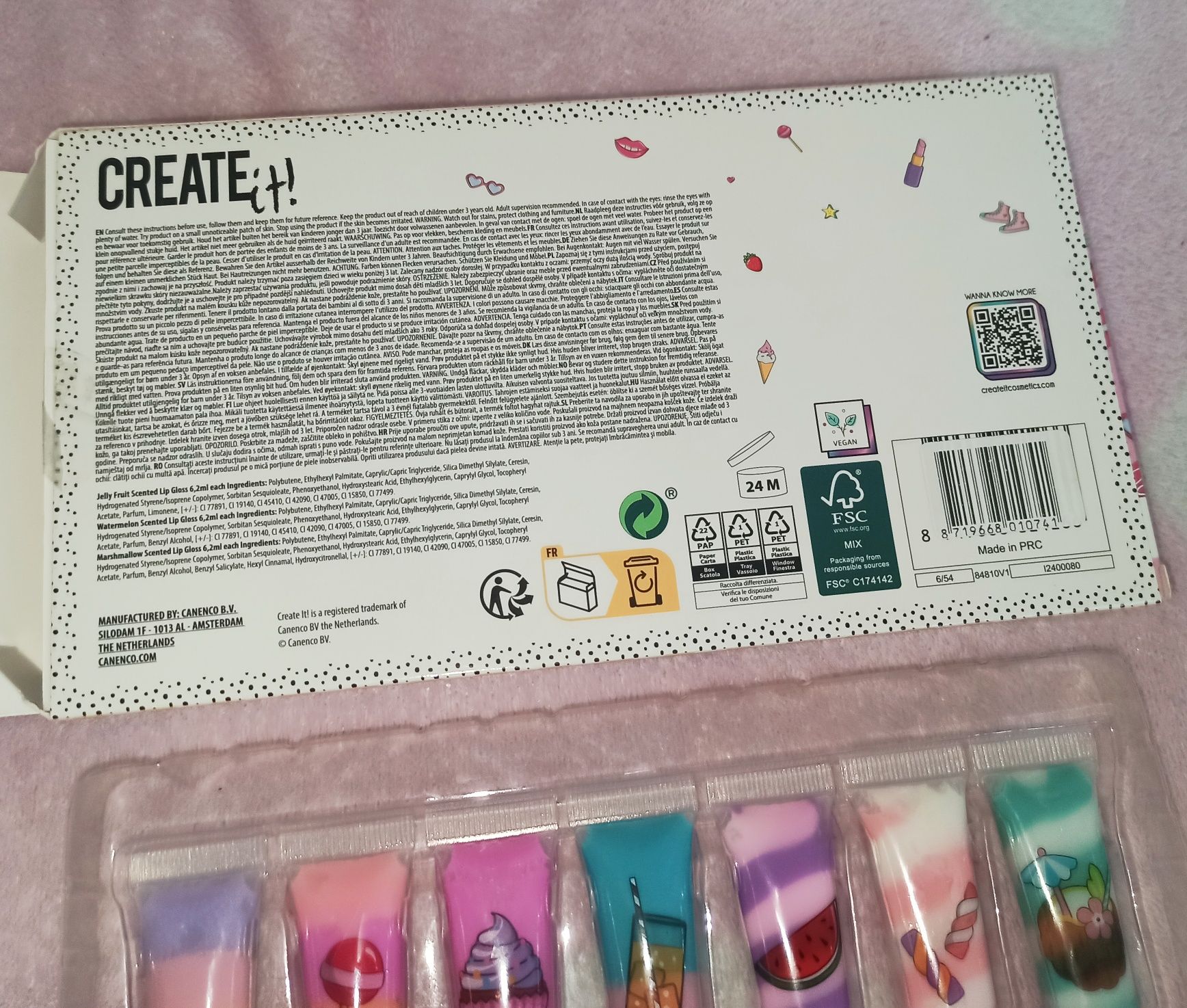 Новий! Блиск для губ Sweet, 1шт.