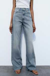Zara джинси палаццо wide leg широкі