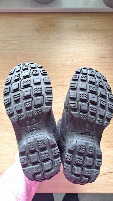 Śniegowce Decathlon Quechua unisex czarne rozmiar 31