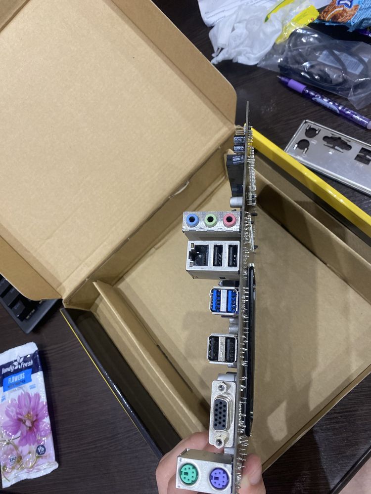 Материнська плата GIGABATE f2a68-s1 fm/fm2 socket