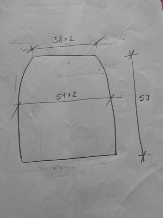 Spódnica skórzana 38
