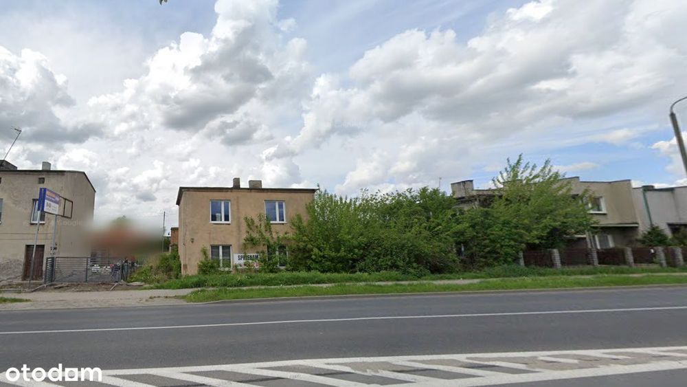 Działka 1063m2 Poznańska z domem