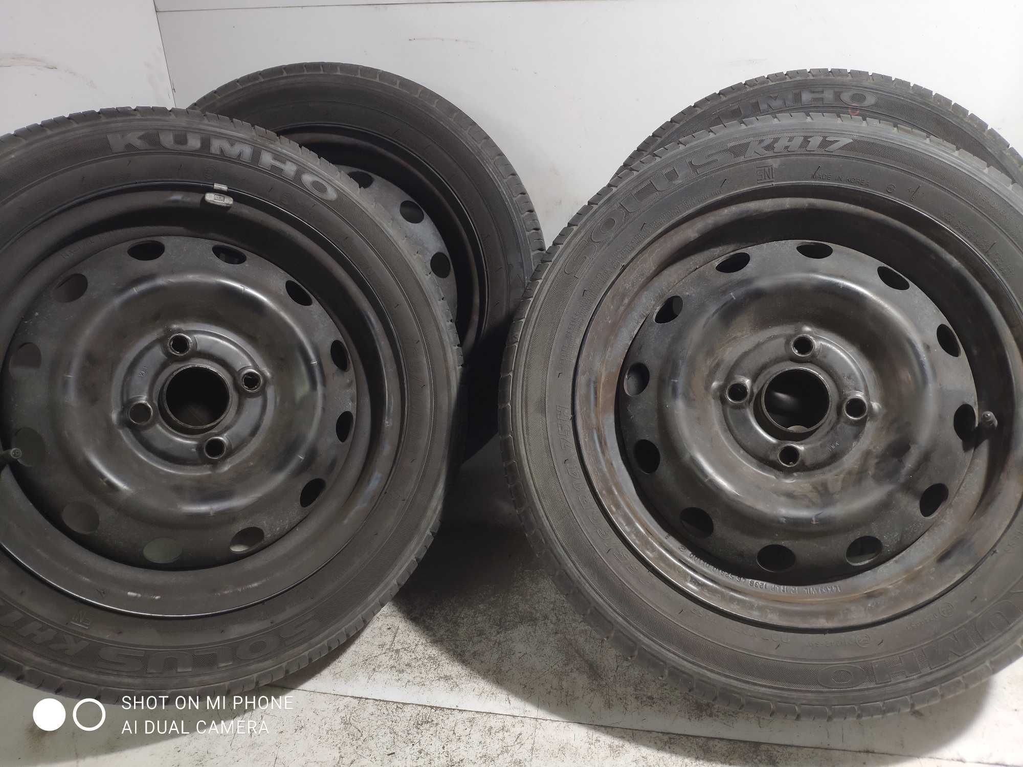 Koła opony felgi 165/60R14 KUMHO 75H Lato komplet kia hyundai toyota