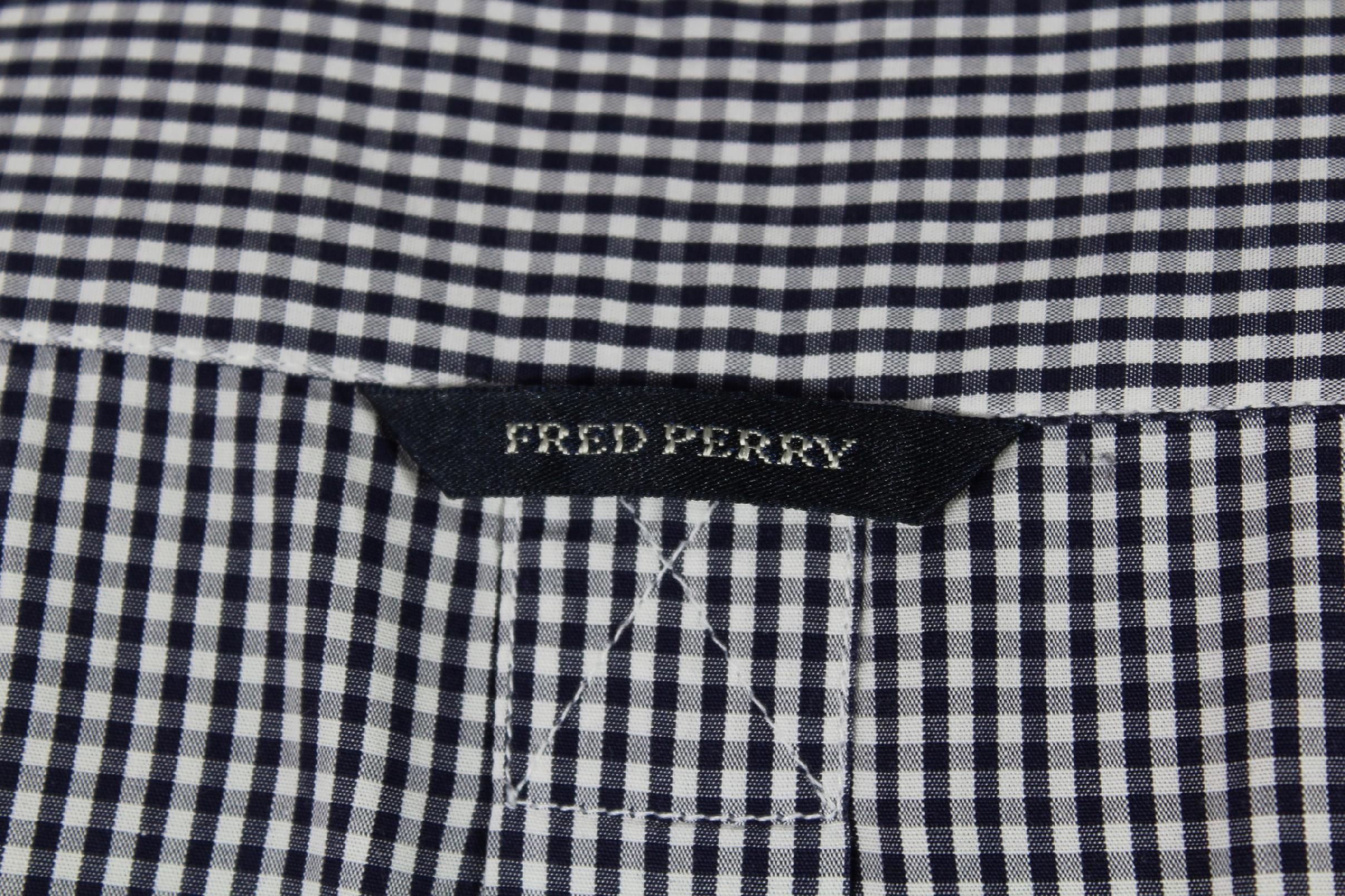 Fred Perry Super Koszula Kratka M Bdb