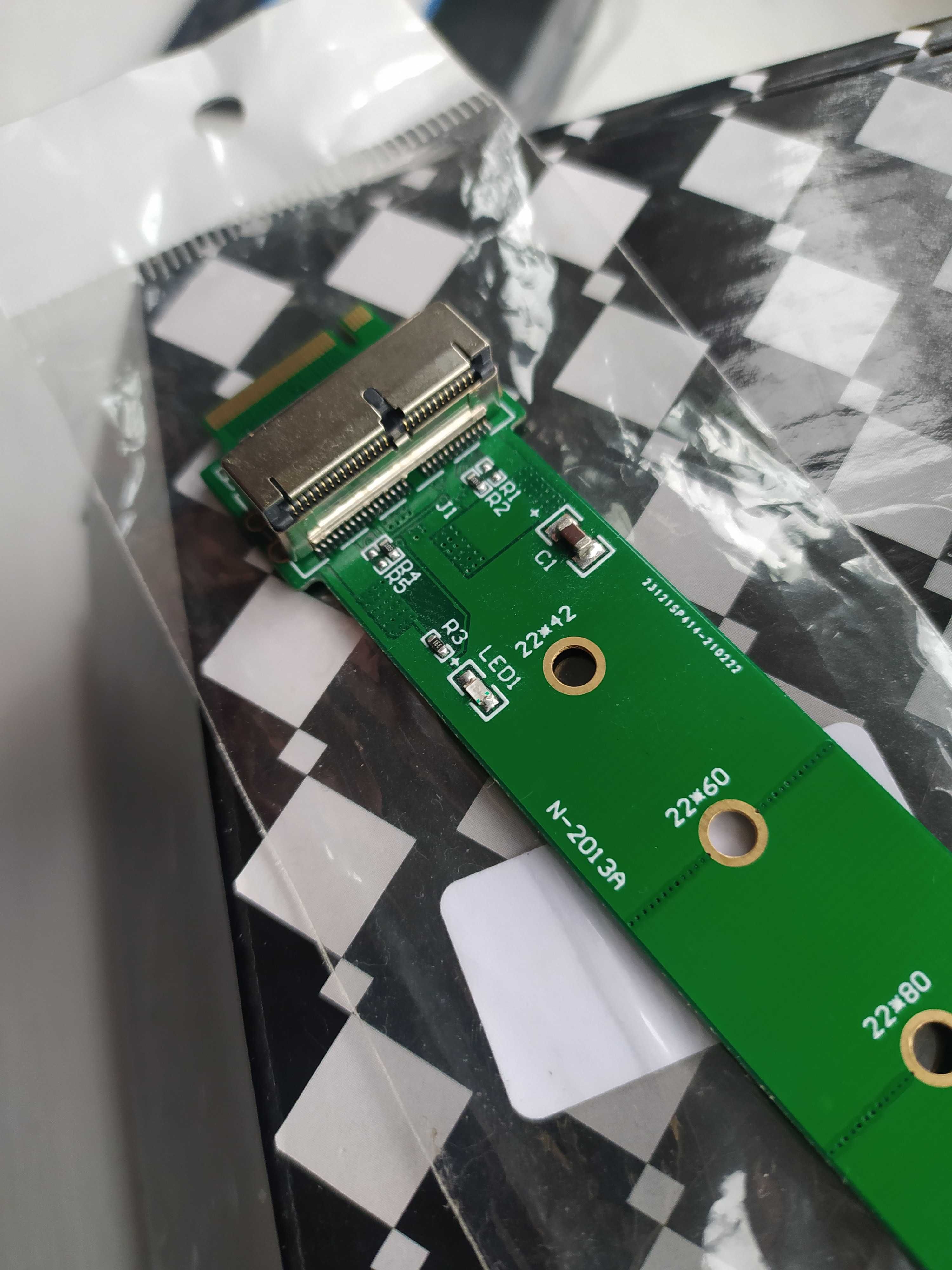 Адаптер ssd Aplle на M2 для материнской платы, новый