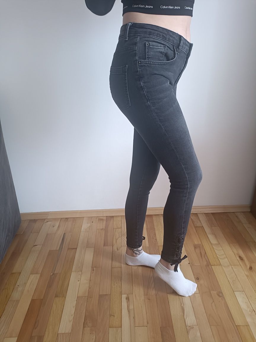 Jeansy Mohito, skinny, wysoki stan, rozm.36
