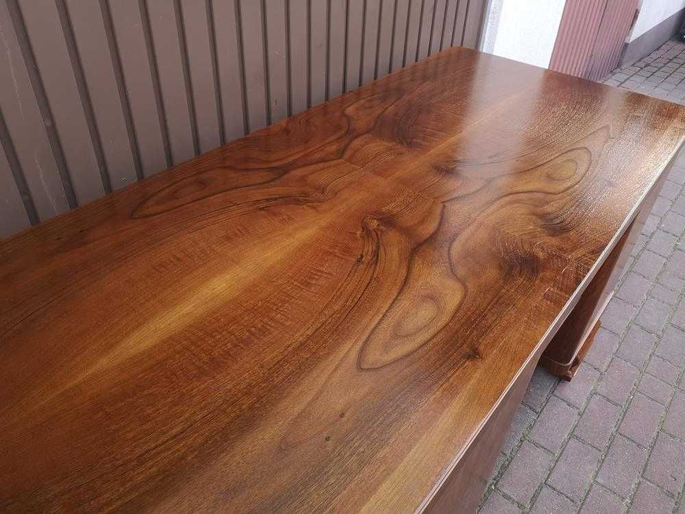 Biurko ART-DECO Unikat Orzech Zgrabne Stare Antyk Po Renowacji.