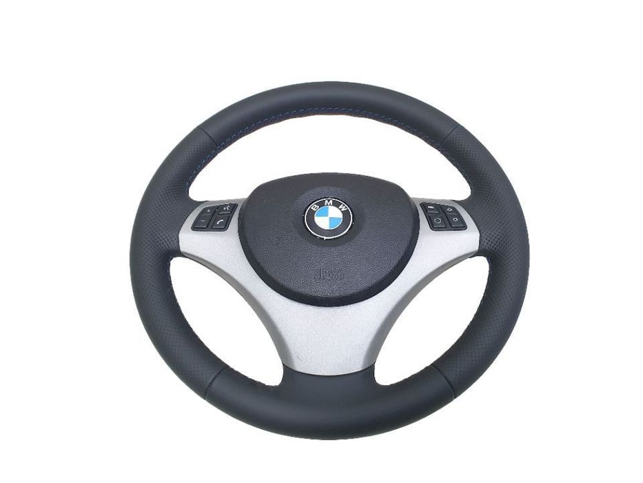 bmw e87 e90 e91 e92 kierownica z poduszką nowa skóra