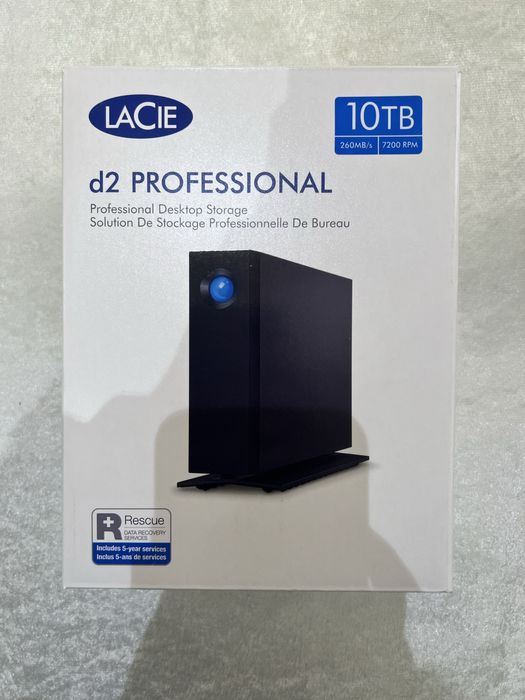 Зовнішній жорсткий диск 3.5" 10TB LaCie