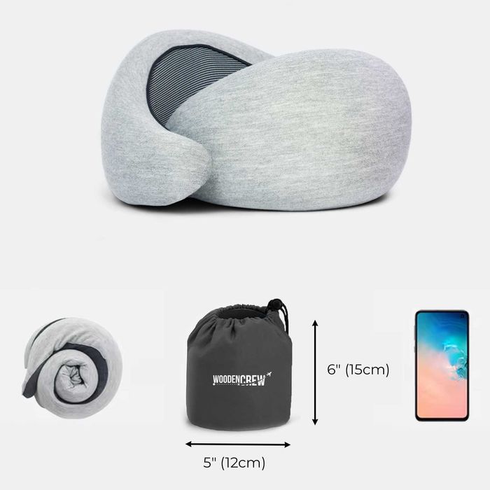 Подушка для шиї, подушка для подорожей, подушка для поїздок