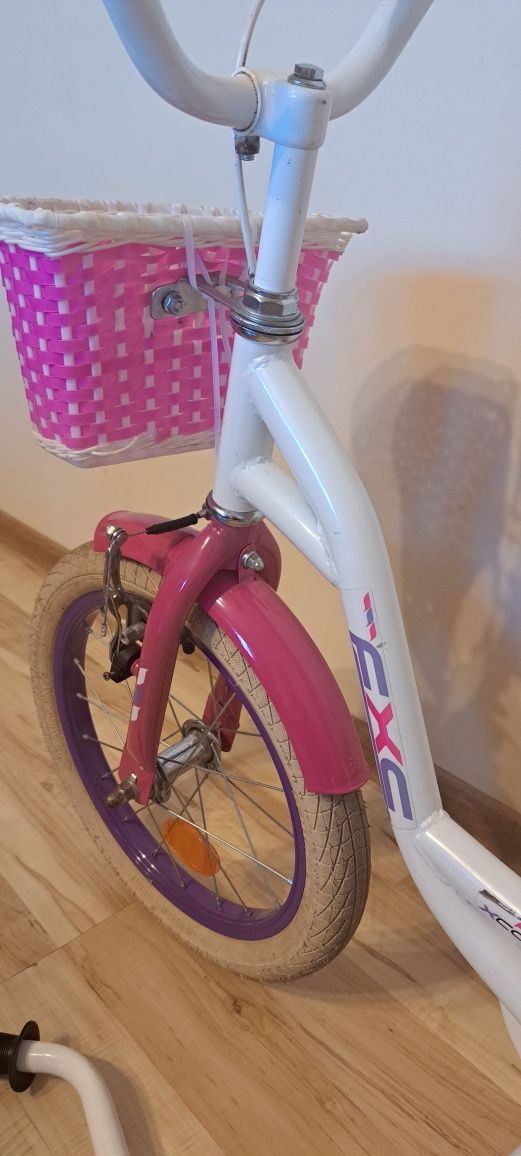 Rower  MiDEX 16 Cali dla dziewczynki