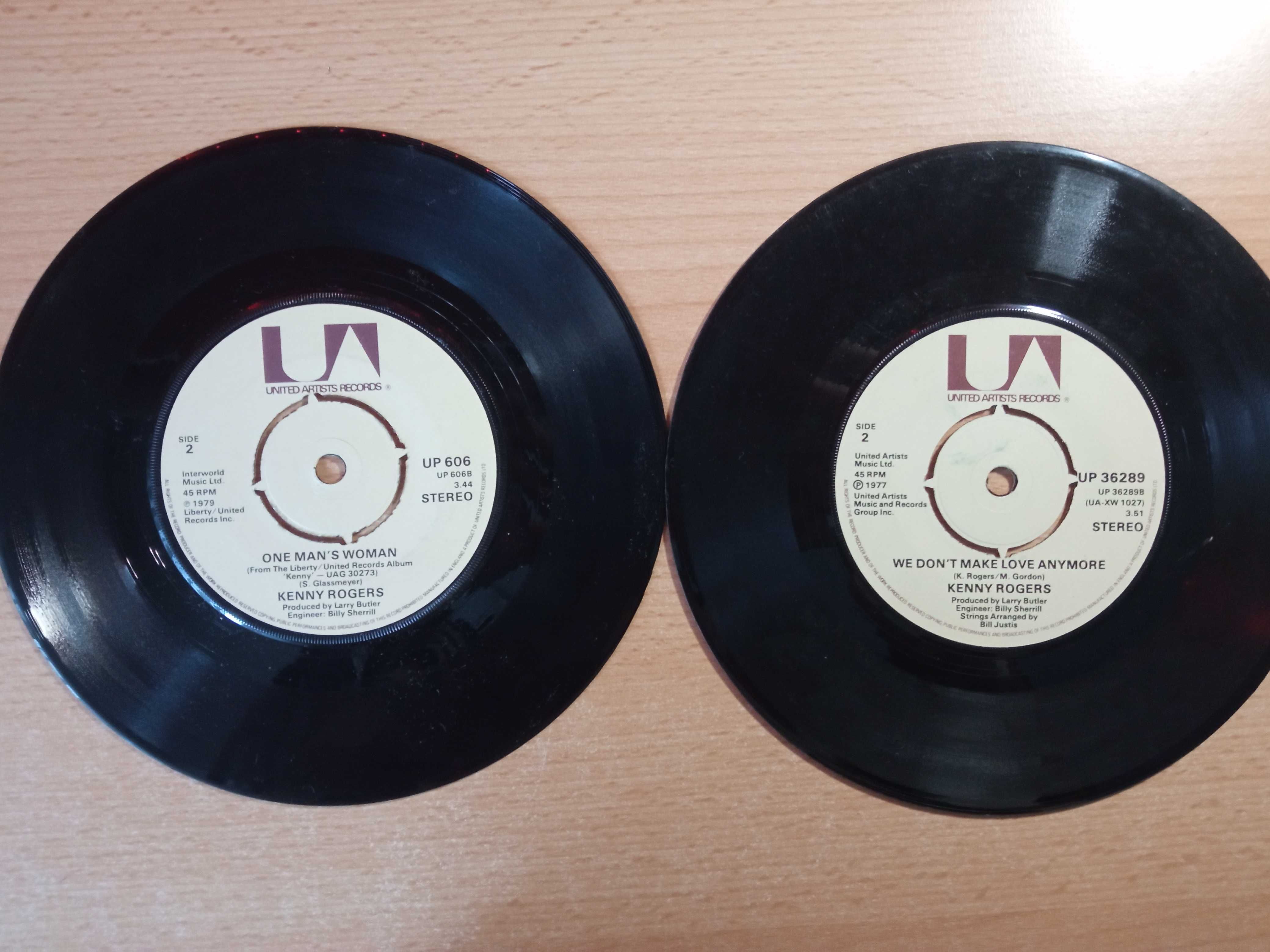 2 Пластинки Kenny Rogers'а 1977 (United Artists Records)