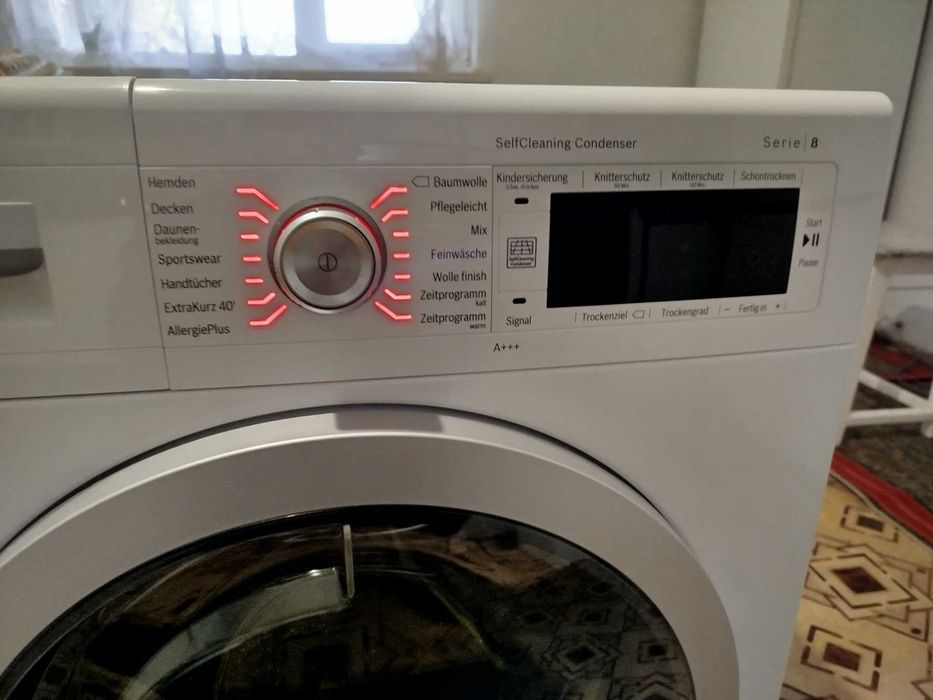 Сушильна машина BOSCH 8 Series WTW875W0 Сушилка Бош доставка Здолбунів