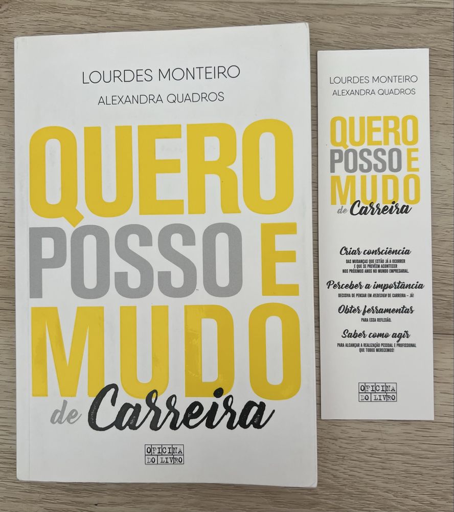 Livro “Quero, Posso e Mudo de Carreira”