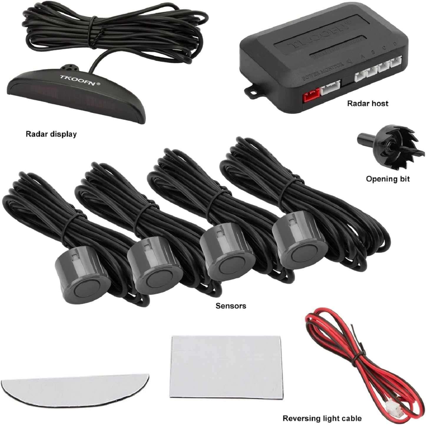 Kit Sensores Estacionamento Universal Multi Marcas