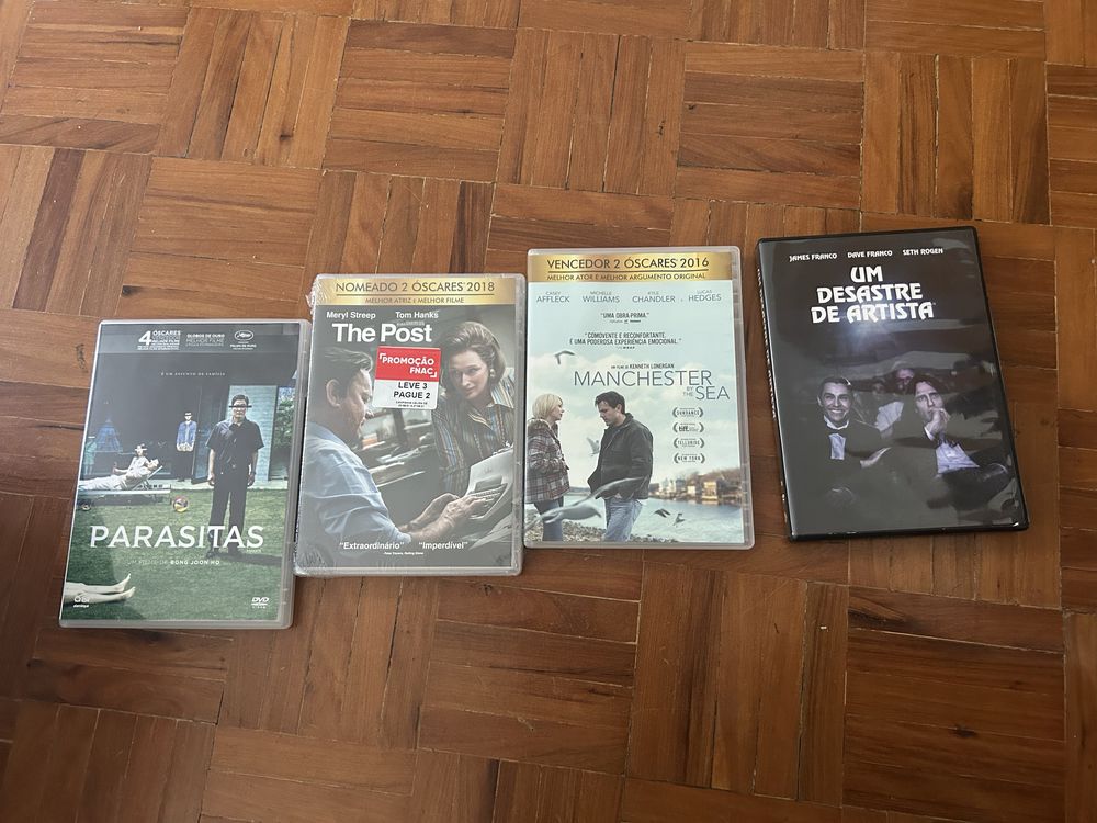 Vendo 4 filmes DVD