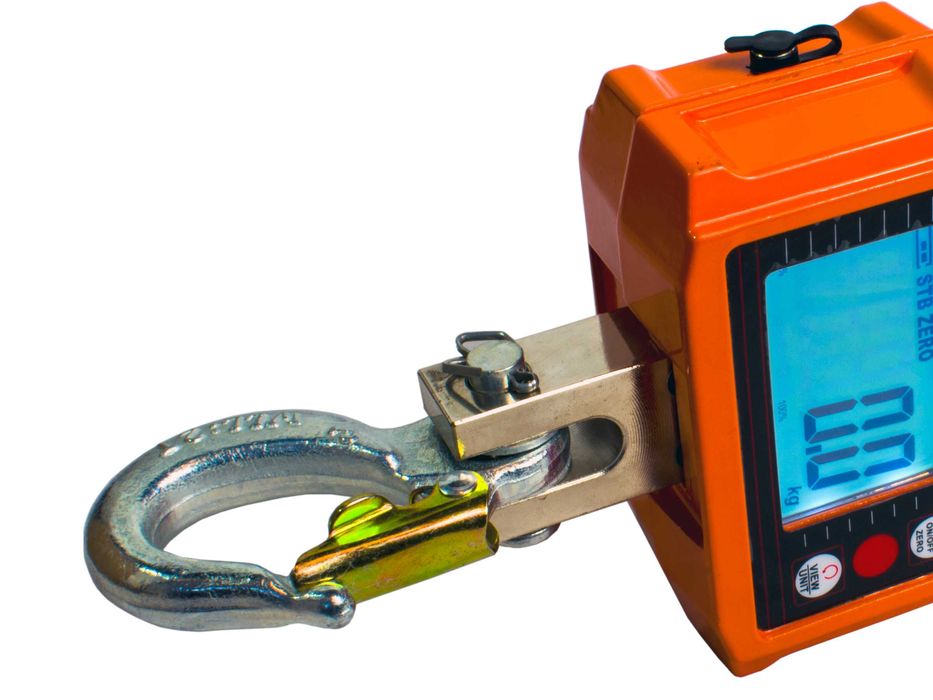 Rolnicza Elektroniczna Waga Hakowa Dźwigowa SOLIDNA 2t 2000kg Big Bagi