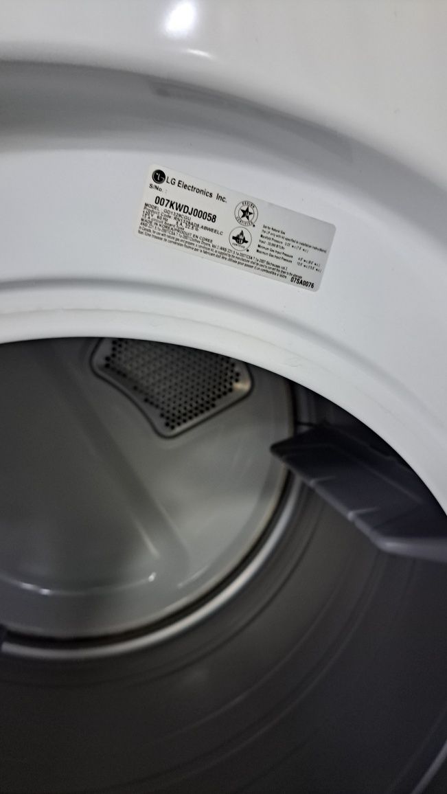 СТЕК Парний комплект промисловий прально сушильна машина LG