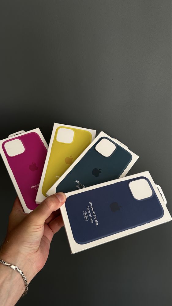 Etui silicone case 1:1 iphone 16 pro i max