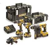 Zestaw Combo 18V Dcg405+Dch273+Dcd796+Dcf887+3*5.0Ah+2 Kufry