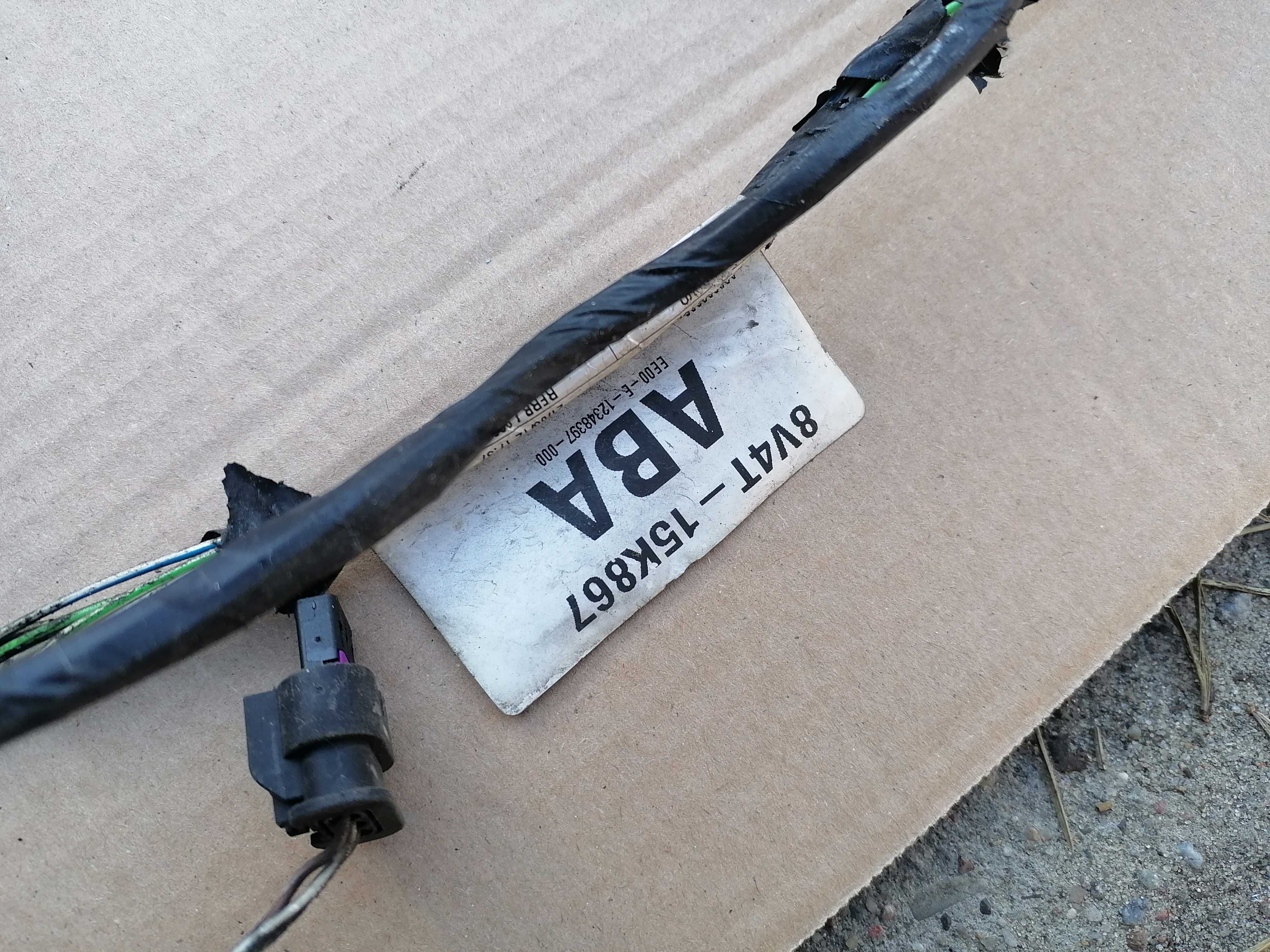 lampy światła dziennego ledy DRL zestaw komplet FORD KUGA MK1 58
