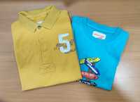 Polo + T-shirt - Tamanho 4 - Marca Lanidor - 2,5 € cada