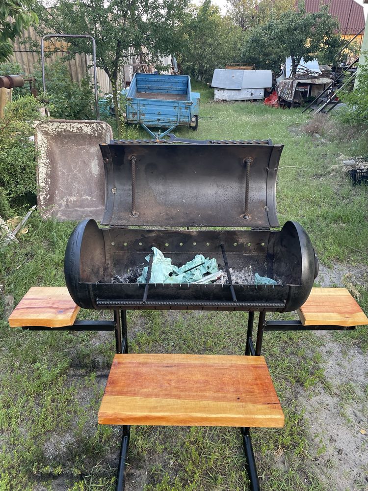 Мангал барбекю з балона