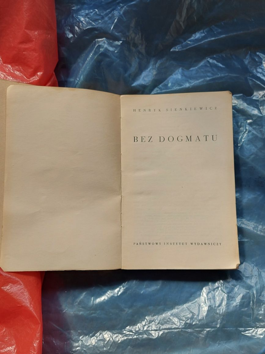 Książka Bez Dogmatu 1957rok