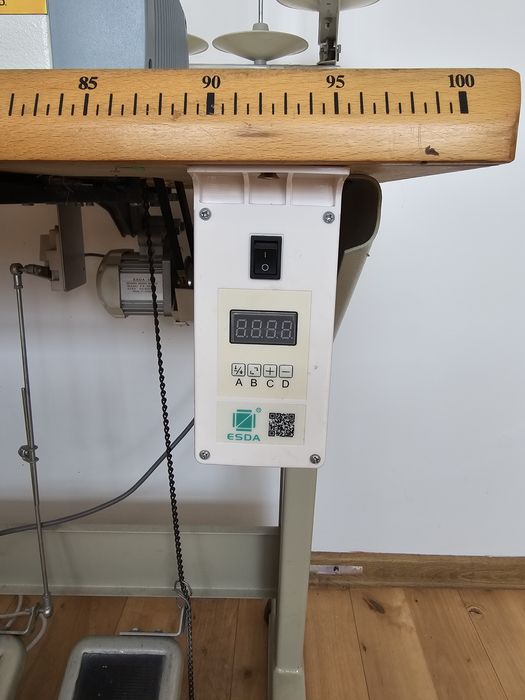 Renderka Siruba F007K W122-248 z nowym silnikiem Sewing Servo Motor FX
