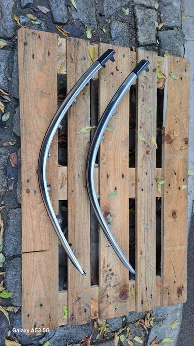 Listwa lewa chrom hokej zderzaka Peugeot 807 lift.