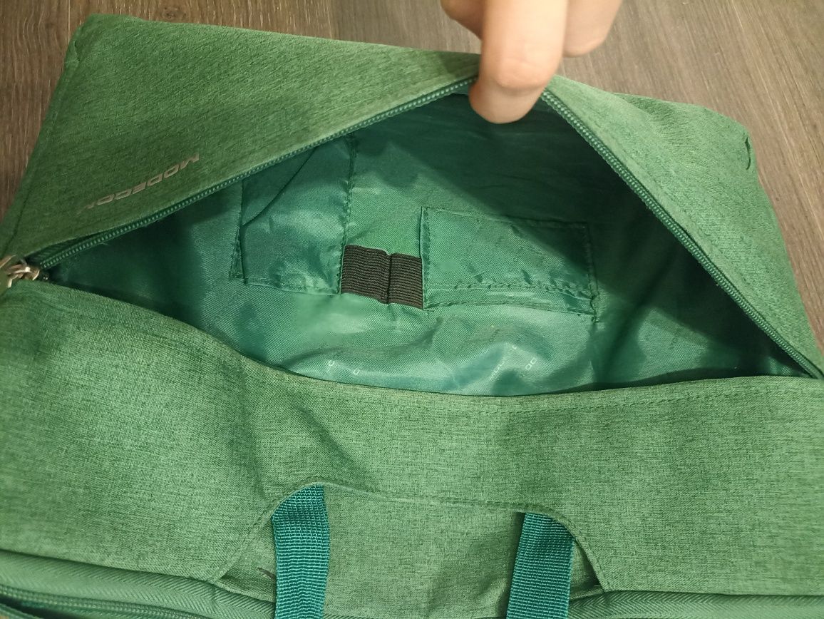 Torba na laptopa, zielona, Modecom