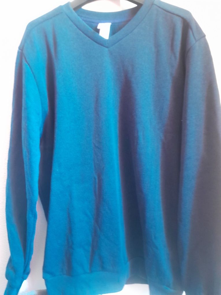 Camisola azul escuro Decathlon tamanho XL