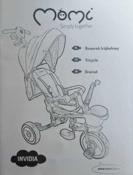 Triciclo de passeio MoMi