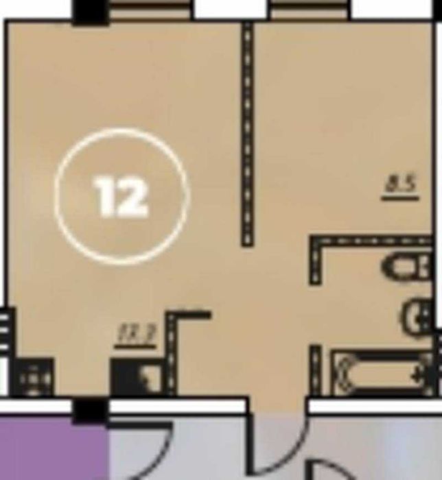 1к-квартира в ЖК Via Roma по ул. Инглези