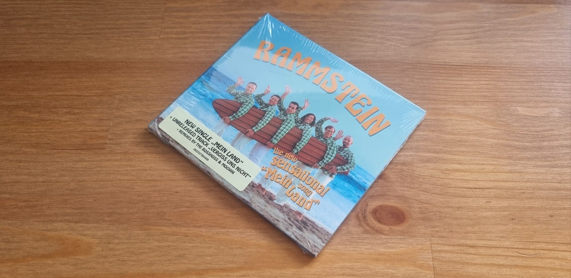Rammstein Mein Land CD *NOWA* 2011 Cardboard Sleeve with Pop-Up Folia