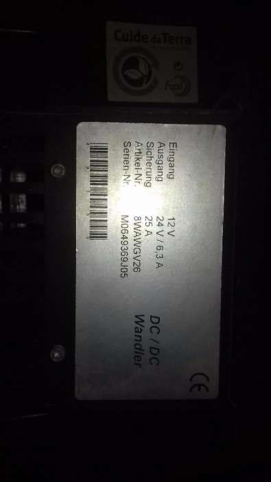 Conversor dc dc 12v para 24v