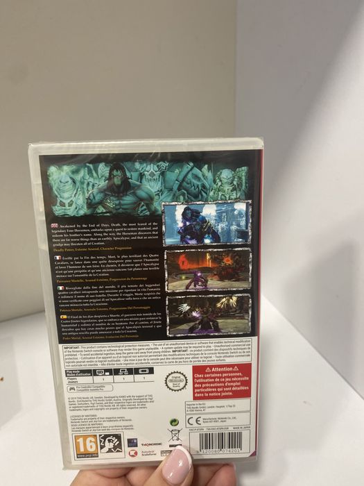 Gra darksiders II deathinitive edition na nintendo switch NOWA