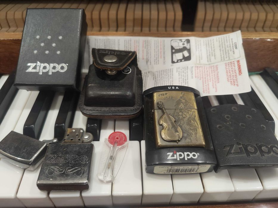 Колекція запальничок Zippo STAR II JAZZ оригінал, Burnder, Dinuo ін