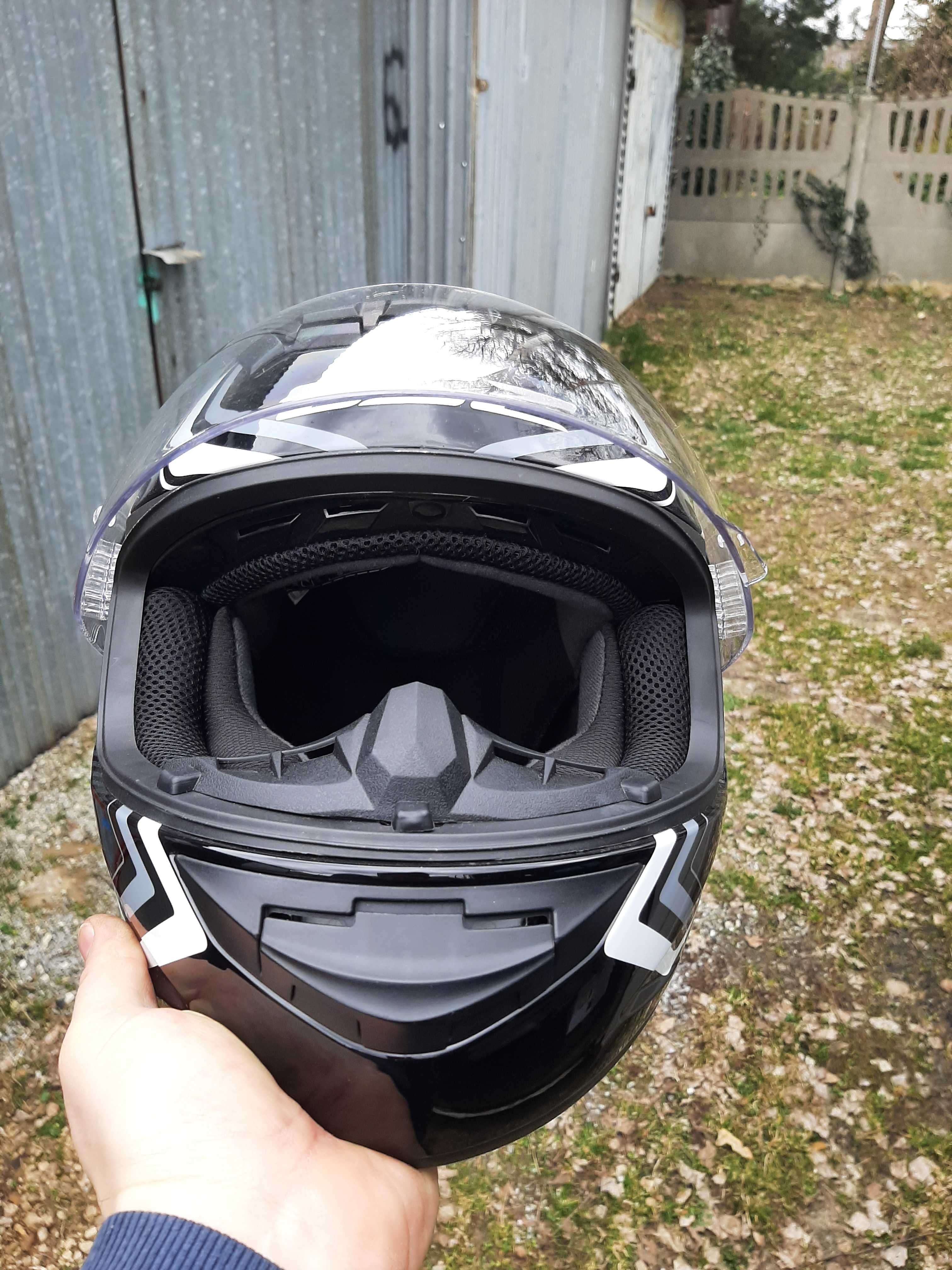 Kask damski na motor