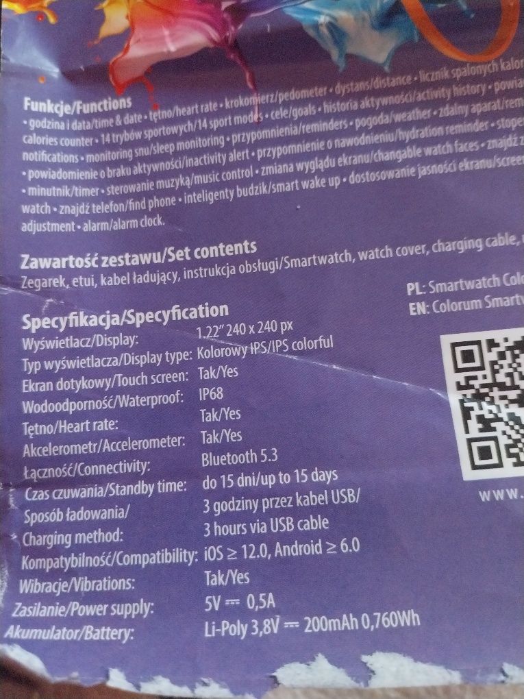 Nowy Smartwatch Forever