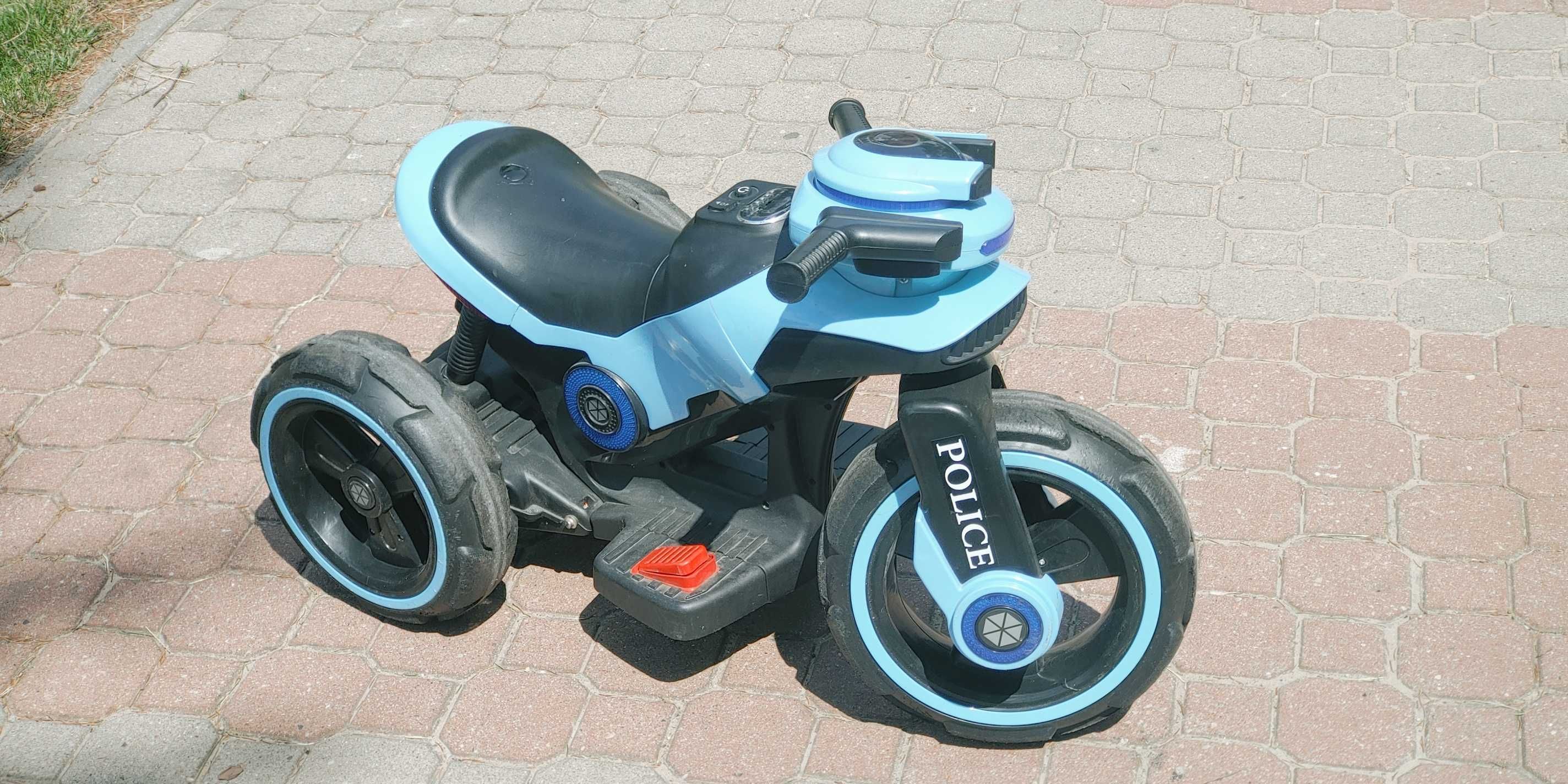 Motocykl na akumulator POLICE