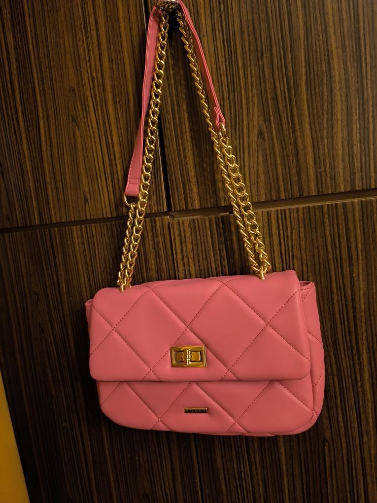 Torebka damska crossbody Wittchen fuksja
