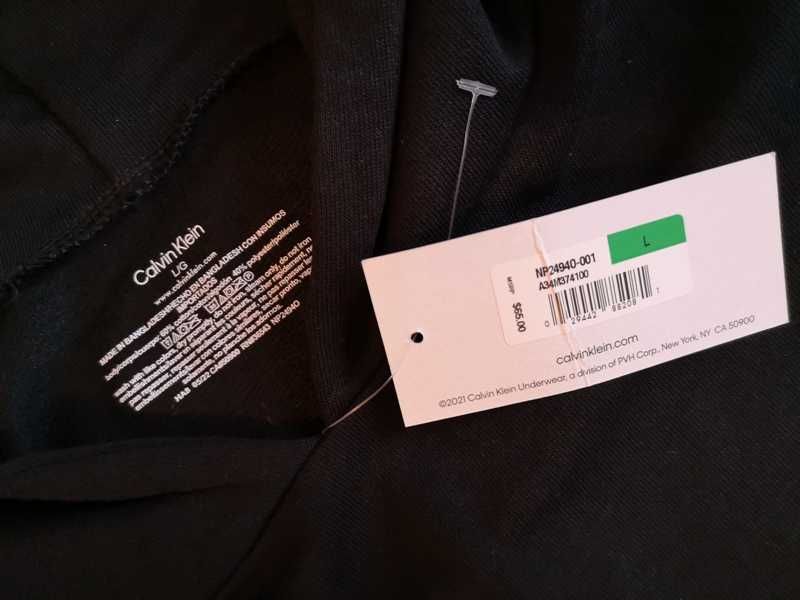 nowa bluza męska z kapturem calvin klein rozmiar L z USA